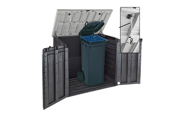 Keter Store-It-Out Prime XL Storage Shed - Graphite