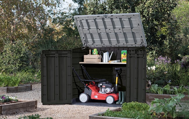 Keter Store-It-Out Prime XL Storage Shed - Graphite