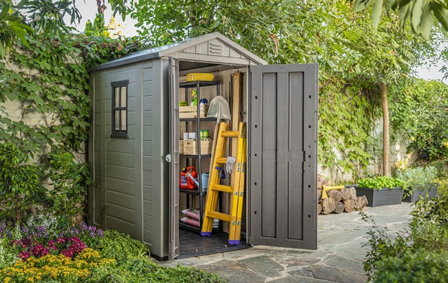 Keter Factor Shed 6x4ft - Brown