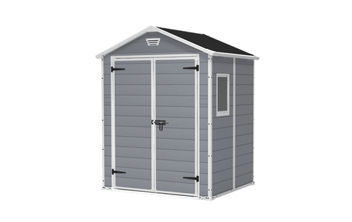 Keter Manor Shed 6x5ft - Grey