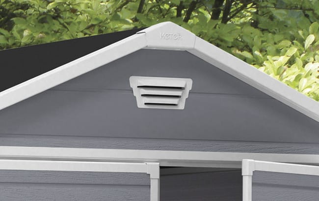 Keter Manor Shed 6x5ft - Grey