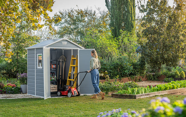 Keter Manor Shed 6x5ft - Grey