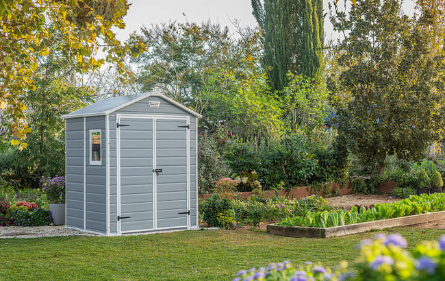 Keter Manor Shed 6x5ft - Grey