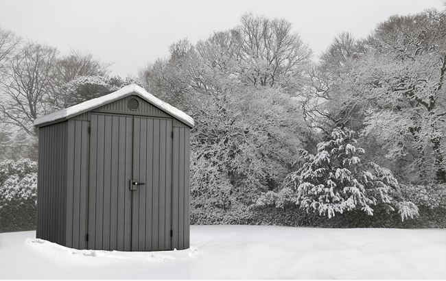 Keter Darwin 6x4 Storage Shed - Graphite