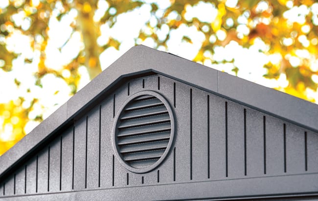 Keter Darwin 6x4 Storage Shed - Graphite