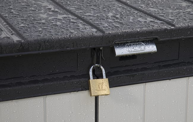 Keter Premier XL 1150L Storage Shed - Light Grey