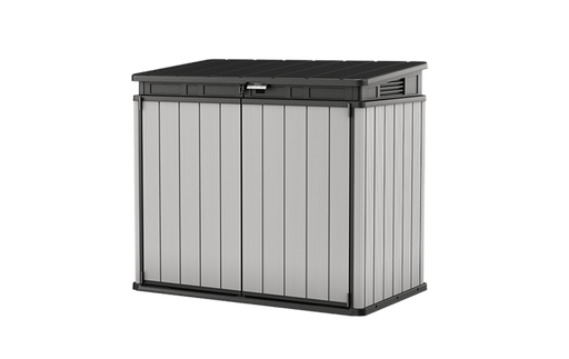 Keter Premier XL 1150L Storage Shed - Light Grey