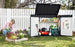 Keter Premier XL 1150L Storage Shed - Light Grey