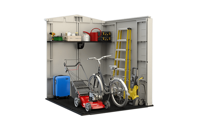 Keter Factor 6x6 Storage Shed - Brown