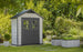 Keter Oakland Shed 7.5x4ft - Grey