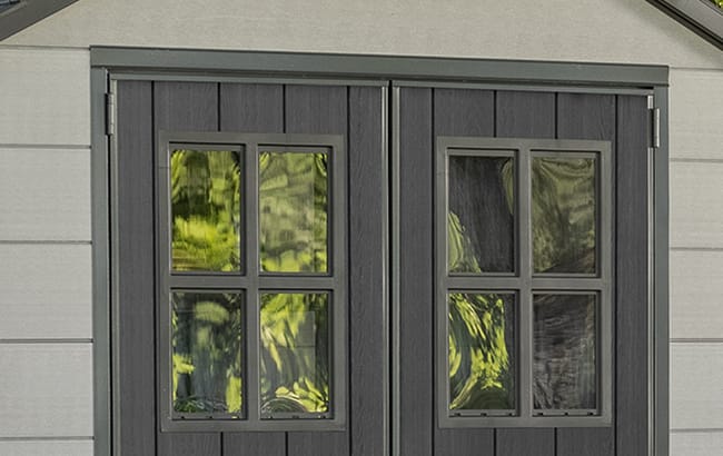 Keter Oakland Shed 7.5x4ft - Grey
