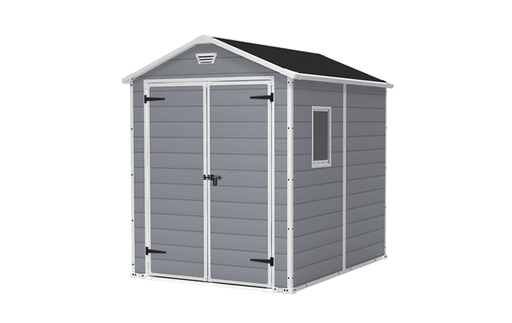 Keter Manor Shed 6x8ft - Grey