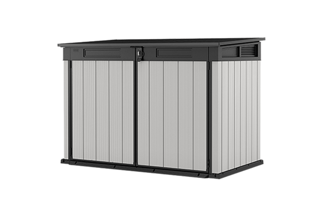 Keter Premier Jumbo 2020L Storage Shed - Light Grey