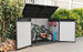 Keter Premier Jumbo 2020L Storage Shed - Light Grey