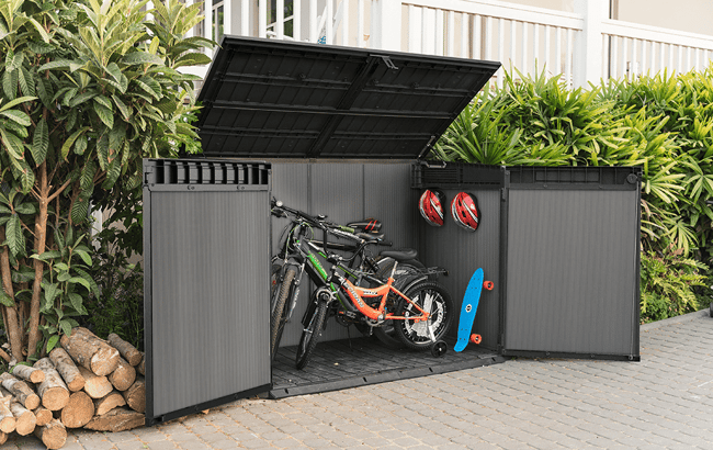 Keter Premier Jumbo Storage Shed - Grey