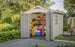 Keter Factor 8x8 Storage Shed - Brown