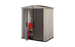 Keter Factor 6x3 Storage Shed - Brown