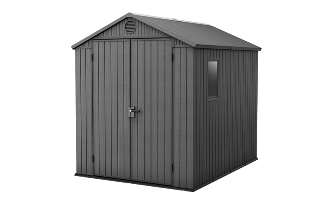 Keter Darwin Shed 6x8ft - Grey