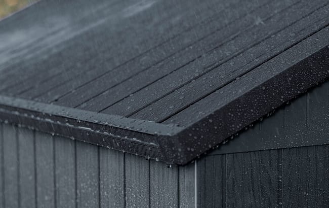 Keter Darwin 4x6 Storage Shed - Graphite