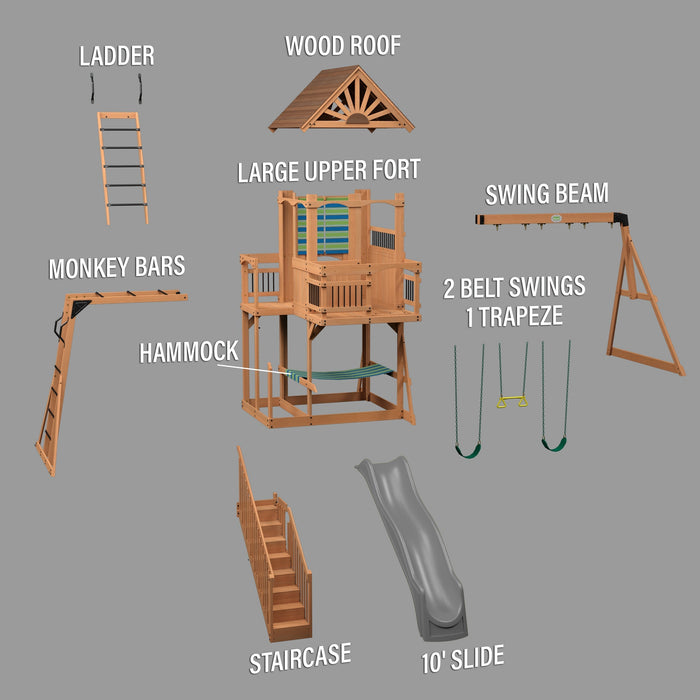 Oceanview Swing Set