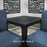 Ridgedale Modern Steel Corner Pergola with Conversational Seating