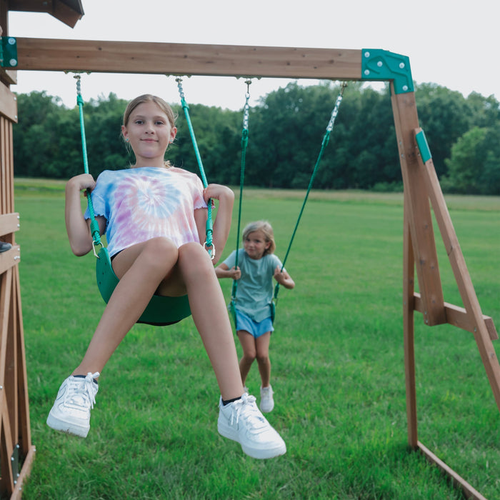 Lightning Ridge Swing Set