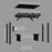 Rockport Steel Grill Gazebo