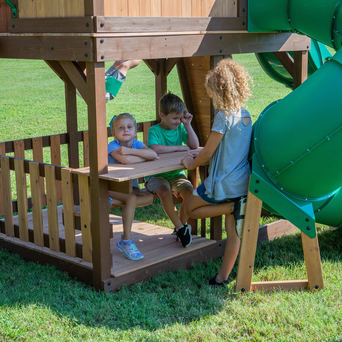 Skyfort II With Spiral Tube Slide
